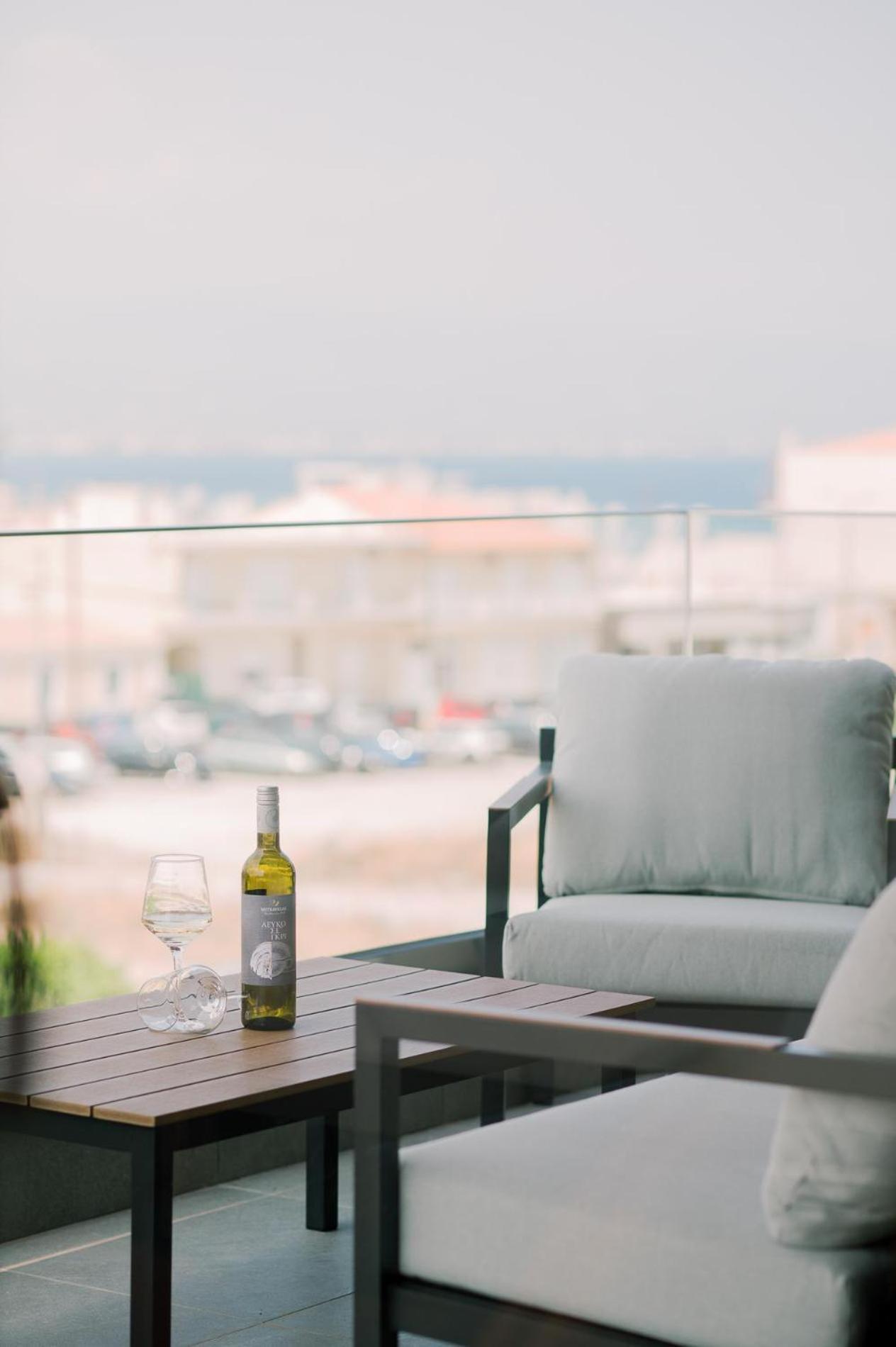 Hama Luxury Seaside Apartments Corinto Esterno foto